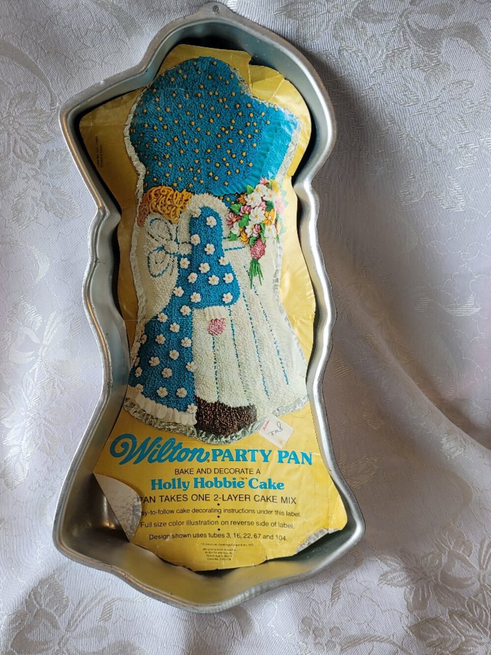 Vintage Wilton Holly Hobbie 1975 Cake Pan Mold retro Nostalgia cottagecore